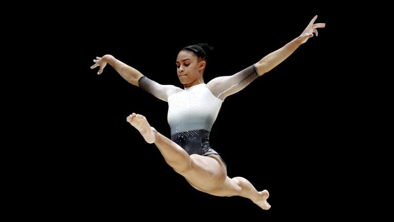 Top British gymnast Ondine Achampong tears ACL, may miss Paris Olympic Games
